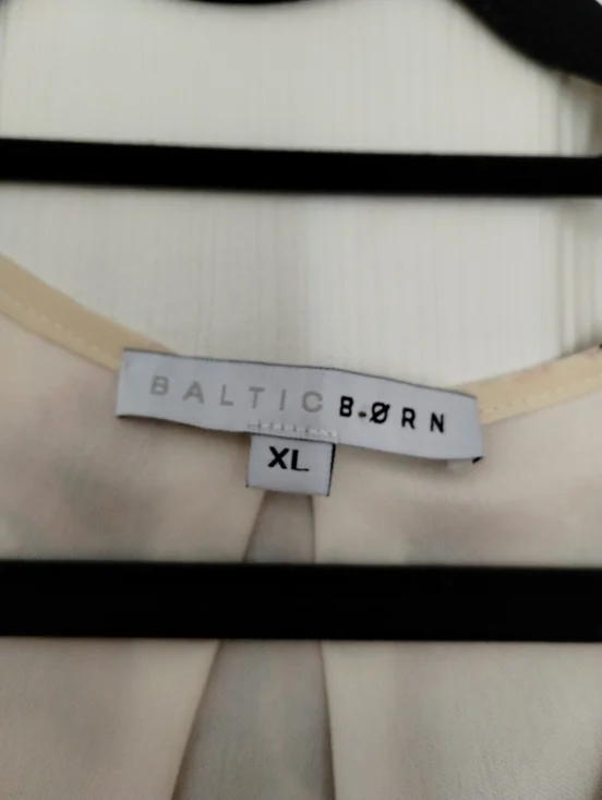 Baltic Born Lydia Maxi Floral Dress Women's Size XL Cream Orange Rust Long V - Picture 6 of 7